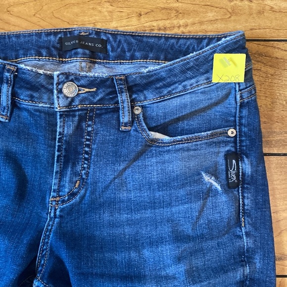 Silver Jeans aiko skinny zip ankles - Picture 3 of 7